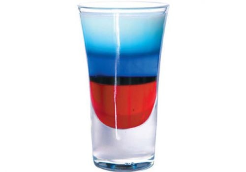 коктейль российский флаг